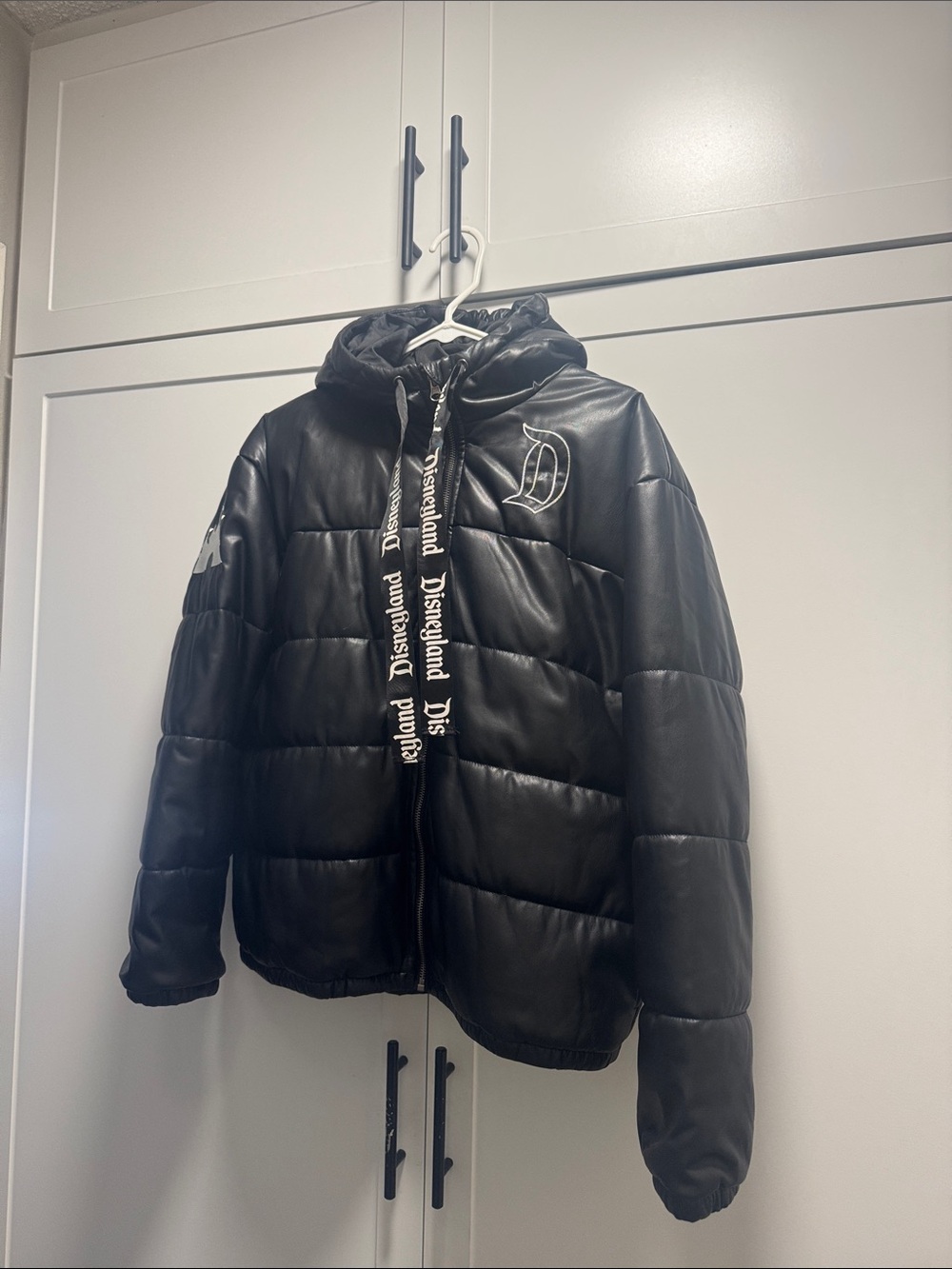Disney Black Puffer Jacket